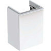 Geberit Smyle Square Skrinka pod malé umývadlo 44x36x37 cm,ľavá,závesná,1 dv,lesklá biela GEB 500.351.00.1