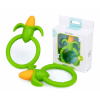 GiliGums Detské hryzátko Corn Teether, 3m+, zelená, 1 ks