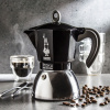 BIALETTI New Moka Induction pre 6 šálky espressa (6 tz) čierna - hliníkový tlakový kávovar