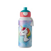 Dětská láhev na vodu s pítkem Campus, 400ml, Mepal, jednorožec
