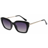 Relax Fortuna - R0360A/Shiny Black/Gold/Grey Gradient/Polarized one size