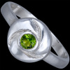 Silver.ag Prsteň strieborný, CZ, kruh R2391