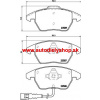 Škoda FABIA III 8/2014- predné platničky sada /BREMBO/