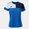 CREW V SHORT SLEEVE T-SHIRT ROYAL NAVY WHITE L