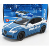 Bburago Alfa Romeo Stelvio Polizia 2017 1:24 svetlomodrá