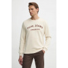 Pepe Jeans Bavlnená mikina Pepe Jeans ALDRIDGE CREW PM582738 béžová M