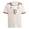 adidas Bayern Munich Third Shirt 2024 2025 Juniors Beige 11-12 Years