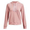 Under Armour Rival Terry Hoodie W 1369855-676 pink