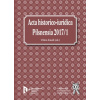 Acta historico iuridica Pilsnensia 2017 1 - Knoll Vilém ed