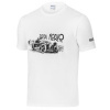 Sparco tričko Targa Florio Design bílé