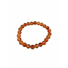 Minerály Náramok z minerálnych kameňov KARNEOL guličky veľké