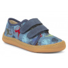 Barefoot tenisky Froddo Dark denim textilné G1700379-19 25, Vnitřní délka topánky: 17,0 cm, Vnitřní šířka topánky: 6,8 cm