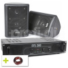 Skytec Domácí zvukový systém 150W Set reproduktorů a zesilovače, barva černá