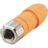ifm Electronic EVC810 neupravený zástrčkový konektor pre senzory - aktory, EVC810, piny: 5, 1 ks; EVC810