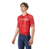 Castelli Climber's A/C Jersey, Red/ Black Veľkosť: L Skvelá voľba pre vaše dlhé letné jazdy