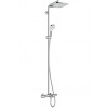 Hansgrohe Crometta Set Showerpipe E 240 s vaňovým termostatom, 2 prúdy, chróm 27298000-HG