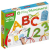 Quercetti Play Montessori - Prevliekanie ABC+123