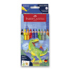 Faber Castell Grip 13 farieb trojhranné dinosaurus 201545