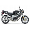 NÁLEPKY NA MOTOCYKEL JUULA PRE SUZUKI SV 650 2002 ČIERNA Y7L