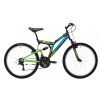 KENZEL Bicykel Axel SF čierny/zelený