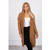 Dámsky úpletový sveter MI2019-21 kamel