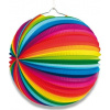 Epee Papírový lampion koule RAINBOW 25 cm