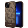Guess 4G Stripe iPhone 14 hnedé