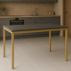 Interex design Stolová konštrukcia DAVA / Zlatá matná 730 mm