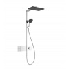 Hansgrohe Raindance Alive Q Sprchový set s termostatom, 21x34 cm, 3 prúdy, EcoSmart, chróm 24581000-HG