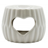 ARÔME HOME ELEMENTS Aromalampa Srdce, 8,5 cm Farba: Biela