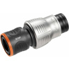 GARDENA 18254-50 Premium plast spojka s regulačním ventilem 19 mm (3/4) Ø, rychlospojka uzávěr vody