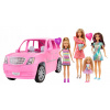 Barbie 4x Limousine Doll so sestrami mega auto (Barbie 4x Limousine Doll so sestrami mega auto)