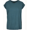 Build Your Brand Dámske tričko s pČervenáĺženými ramenami BY021 Tyrkysová Teal XL