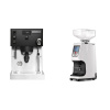 Rancilio Silvia PRO X, černá + Eureka Atom 60, white