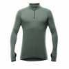 Tričko Devold Expedition Merino 235 Z.Neck Man Forest - M / Forest