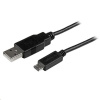 StarTech.com USBAUB3MBK USB kábel 3 m USB 2.0 USB A Micro-USB B Čierna (USBAUB3MBK)