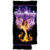 Carbotex · Bavlnená osuška Deep Purple - motív Phoenix Rising - s gramážou 320 gr./m2 - 70 x 140 cm