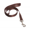 Nobby CLASSIC nylonové vodítko 120cm / 15mm hnedá