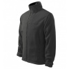 MALFINI Pánska fleecová mikina JACKET Farba: Sivá, Veľkosť: XL