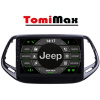 TomiMax Jeep Compass 2017 Android 14 autorádio s WIFI, GPS, USB, BT HW výbava: 8 Core 4GB+32GB PX HIGH