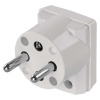 ABB Vidlica uhlová biela 5536-2154