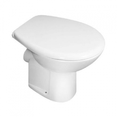 Jika Zeta Plus - Stojace WC, vodorovný odpad, DualFlush, biela H8227460000001