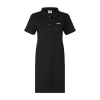Slazenger Womens short sleeve polo dress Black 12 (40)