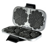 Unold 48241 pánvička na vafle 2 vafle/vaflí 1300 W Černá, Stříbrná