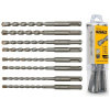 Sada vrtákov do betónu DeWalt SDS+ DT60300-QZ 8ks (DT60300-QZ)