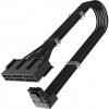 AKASA adaptér G-Nexus PX24, 16-pin na 3x 8-pin, 12VHPWR Adaptér, 30cm, 90° AK-CBPW31-30BK