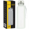 Fľaša 4FIZJO 1000 ml šedá