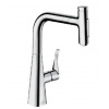 Hansgrohe M71 - Drezová batéria M7117-H240 s výsuvnou spŕškou, sBOX, chróm 73817000