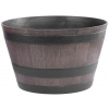 STREND PRO Garden Kvetináč Strend Pro, Woodeff, 52x32 cm, hnedý, efekt dreva, barel