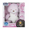 Chicco Goodnight Bear svietiaci medvedík, nočné svetielko, ružové, 8058664079704